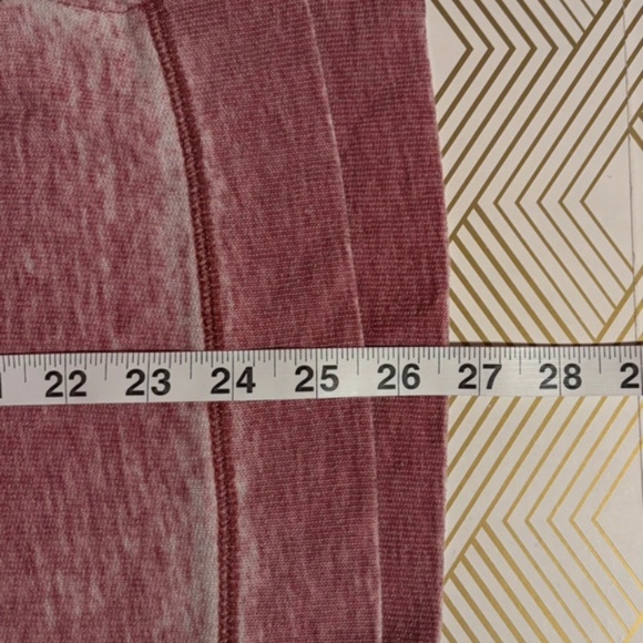 Lucky Brand sz XL Pink~Orange Embroidered Burnout Sweater - Picture 6 of 10